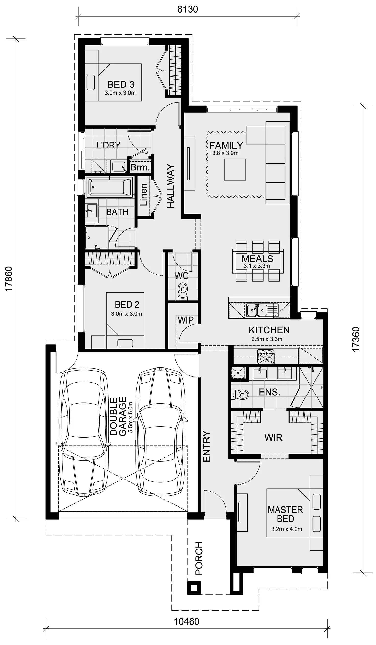 Floorplan of Homely house listing, LOT 815 Lara Lakes Estate, Lara VIC 3212