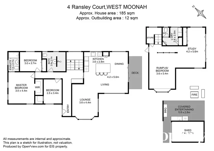 Floorplan of Homely house listing, 4 Ransley Court, West Moonah TAS 7009