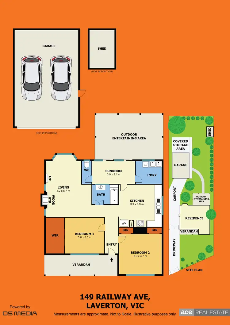 Floorplan of Homely house listing, 149 Railway Avenue, Laverton VIC 3028