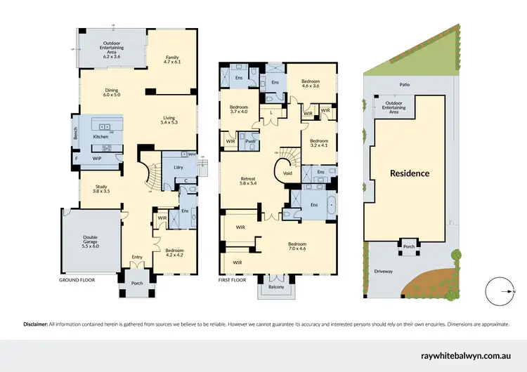 Floorplan of Homely house listing, 5 Yooralla Street, Ashwood VIC 3147