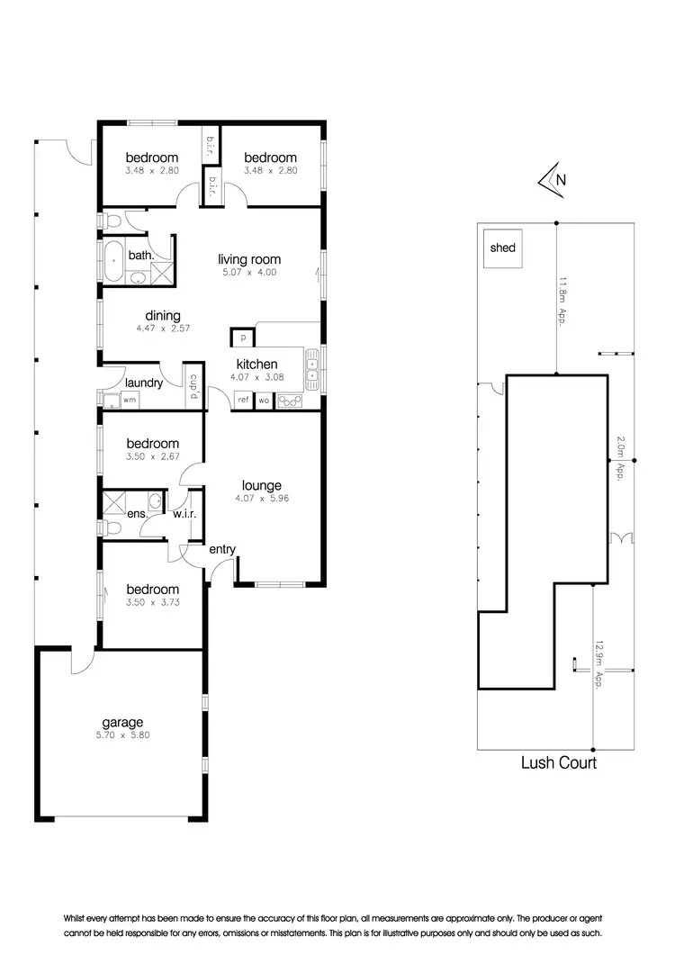 Floorplan of Homely house listing, 26 Lush Court, Altona Meadows VIC 3028