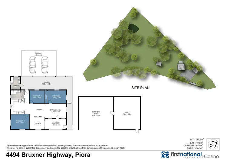 Floorplan of Homely house listing, 4494 Bruxner Highway via Piora, Casino NSW 2470