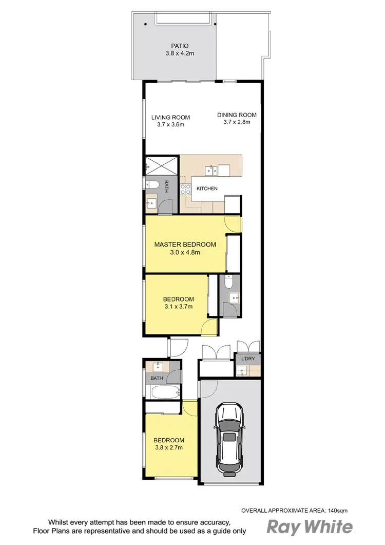 Floorplan of Homely villa listing, 10 Sussex Street, Mitchelton QLD 4053