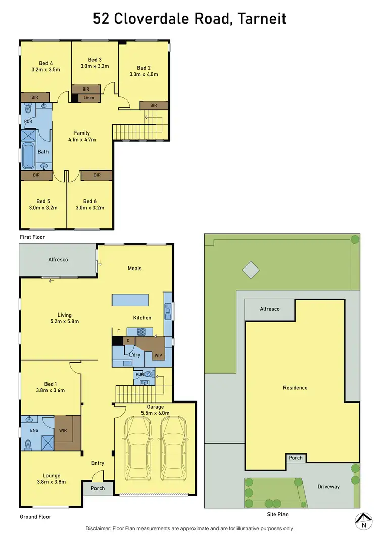 Floorplan of Homely house listing, 52 Cloverdale Road, Tarneit VIC 3029
