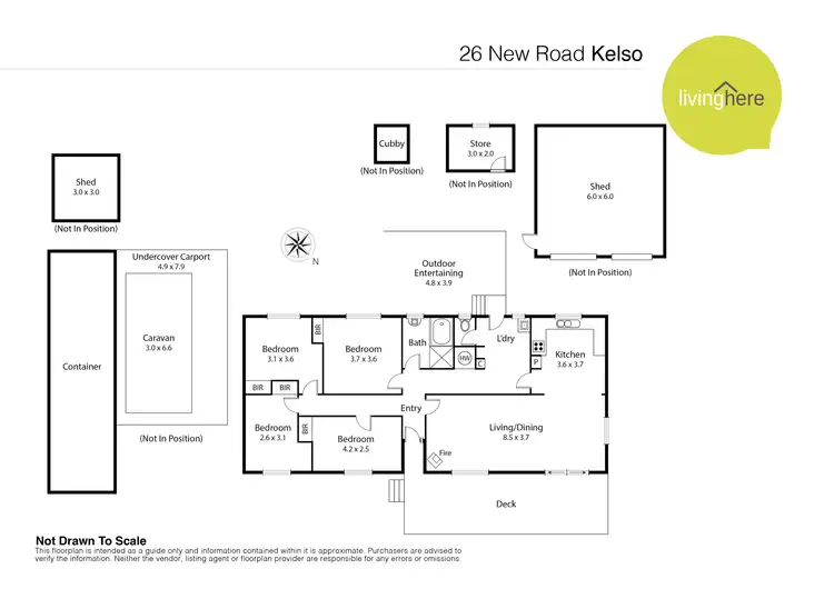 Floorplan of Homely house listing, 28 New Road, Kelso TAS 7270
