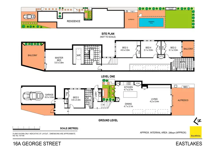 Floorplan of Homely house listing, 16A George Street, Eastlakes NSW 2018