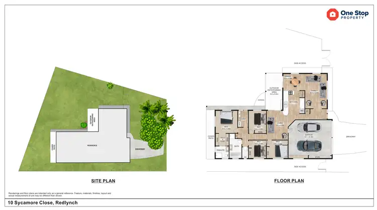 Floorplan of Homely house listing, 10 Sycamore Close, Redlynch QLD 4870