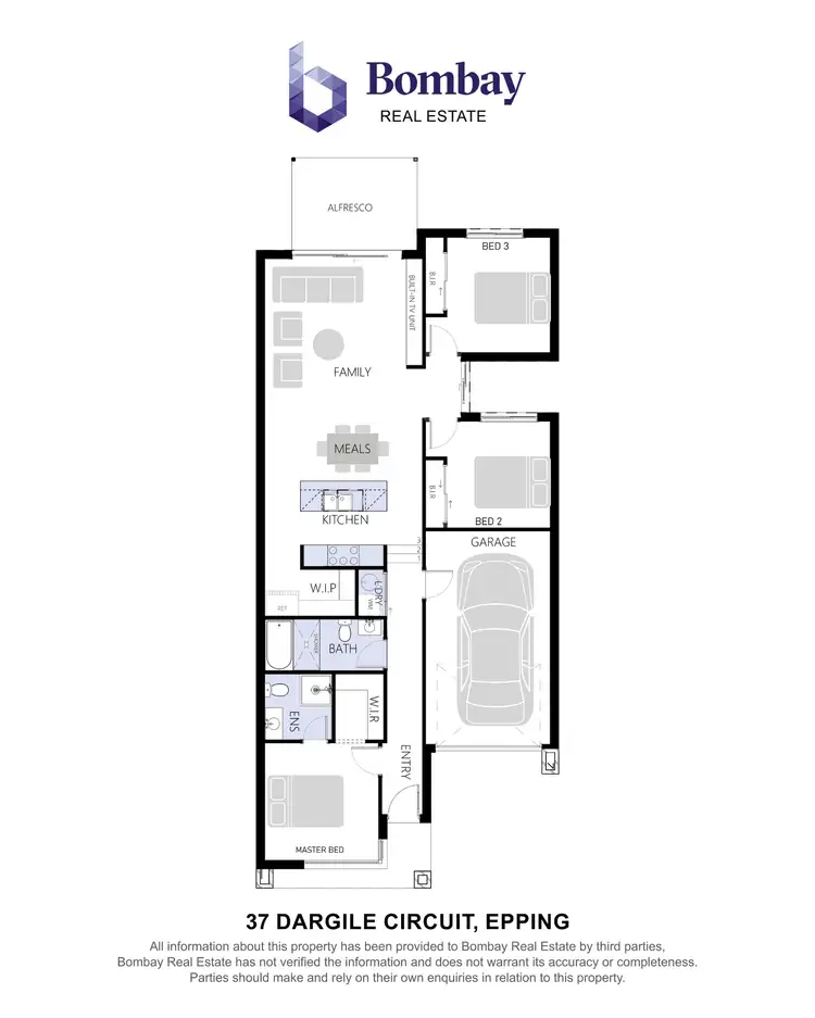 Floorplan of Homely house listing, 37 Dargile Circuit, Epping VIC 3076