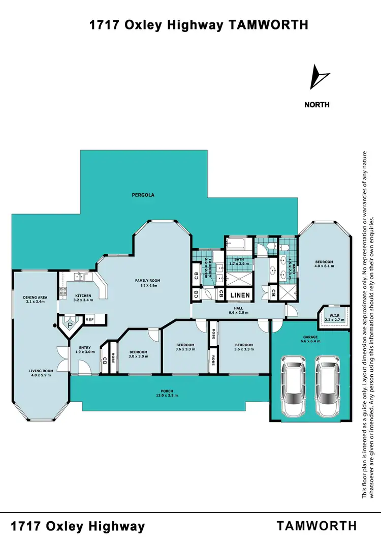 Floorplan of Homely rural property listing, 1717 Oxley Highway, Tamworth NSW 2340