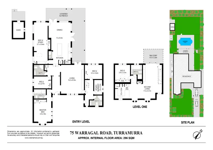 Floorplan of Homely house listing, 75 Warragal Road, Turramurra NSW 2074