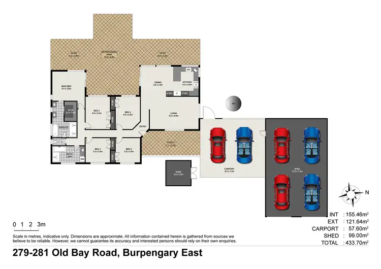 Floorplan of Homely house listing, 279-281 Old Bay Road, Burpengary East QLD 4505