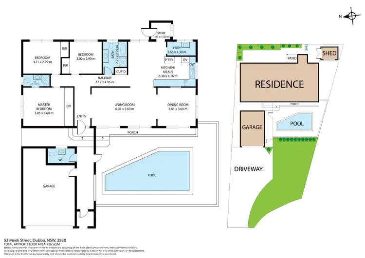 Floorplan of Homely house listing, 52 Meek Street, Dubbo NSW 2830