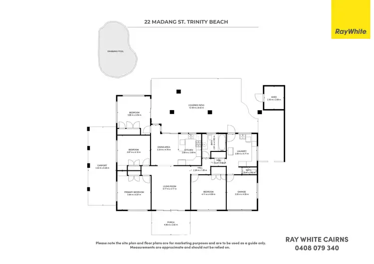 Floorplan of Homely house listing, 22 Madang Street, Trinity Beach QLD 4879