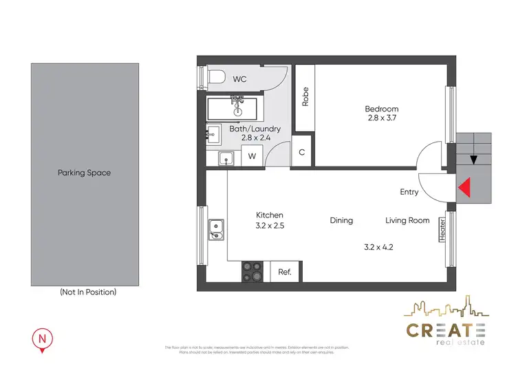 Floorplan of Homely unit listing, 2/30 Beaumont Parade, West Footscray VIC 3012