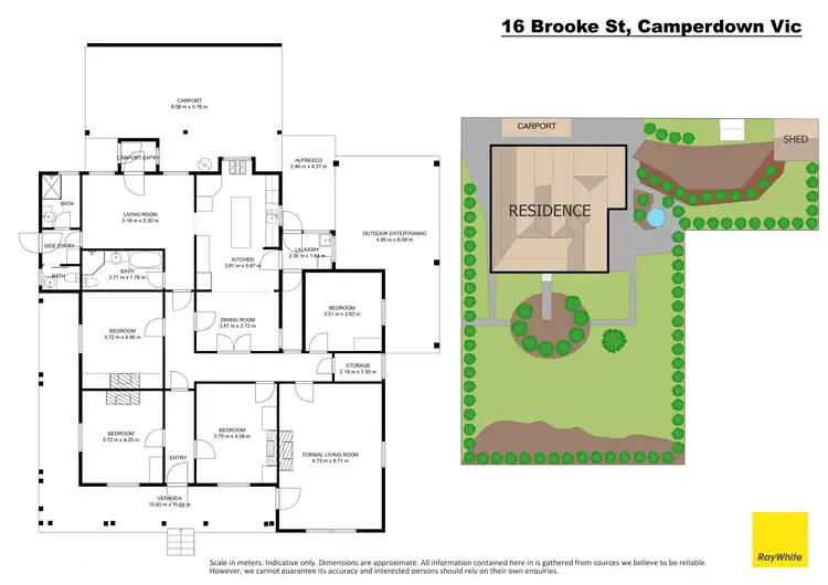 Floorplan of Homely house listing, 16 Brooke Street, Camperdown VIC 3260