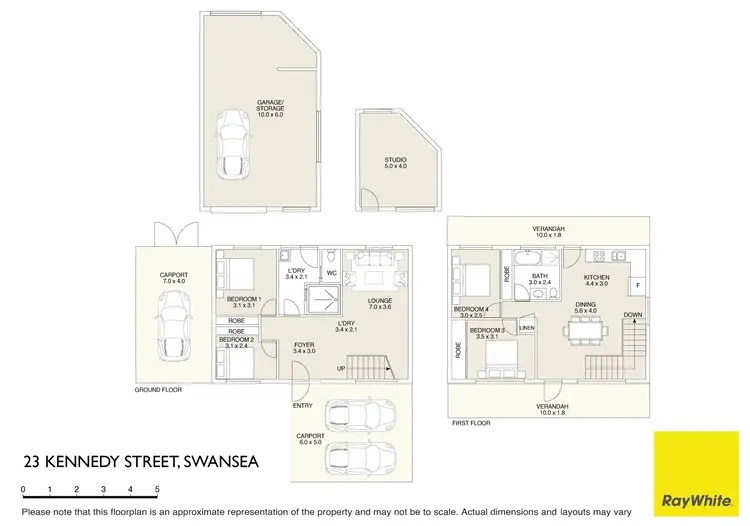 Floorplan of Homely house listing, 23 Kennedy Street, Swansea NSW 2281