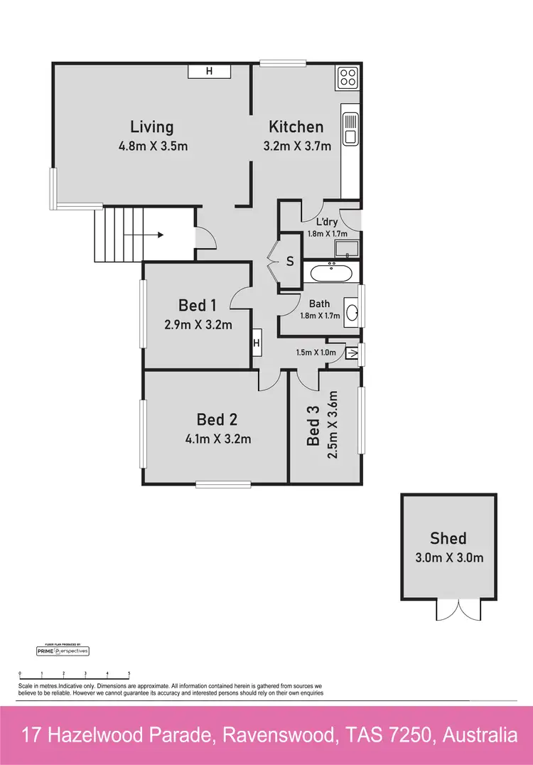 Floorplan of Homely house listing, 17 Hazelwood Parade, Ravenswood TAS 7250