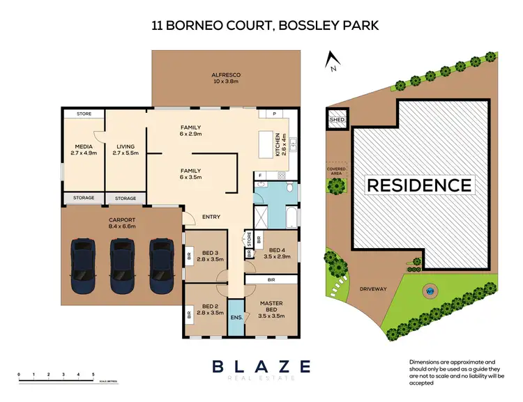 Floorplan of Homely house listing, 11 Borneo Court, Bossley Park NSW 2176