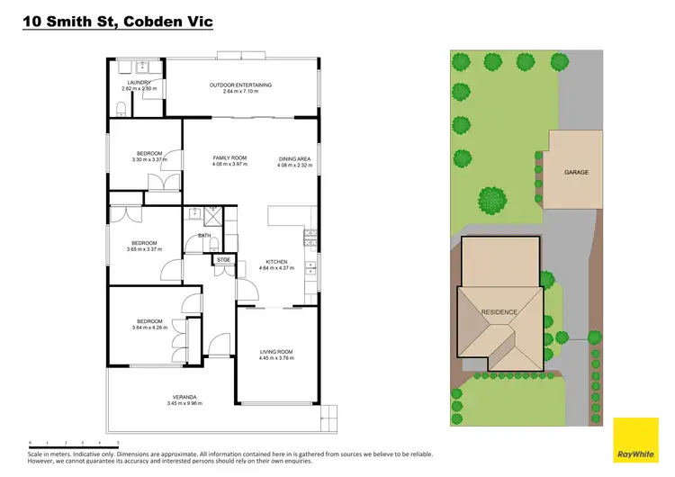 Floorplan of Homely house listing, 10 Smith Street, Cobden VIC 3266