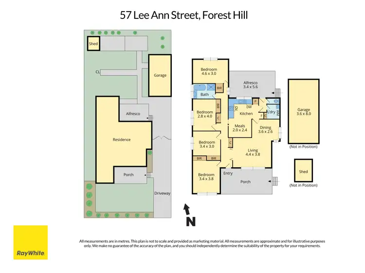 Floorplan of Homely house listing, 57 Lee Ann Street, Forest Hill VIC 3131