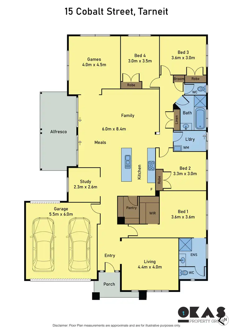 Floorplan of Homely house listing, 15 Cobalt Street, Tarneit VIC 3029