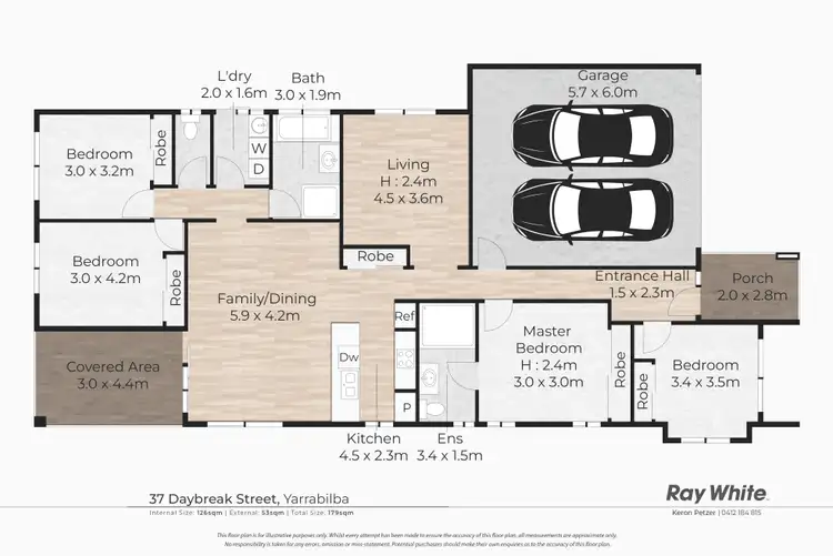 Floorplan of Homely house listing, 37 Daybreak Street, Yarrabilba QLD 4207