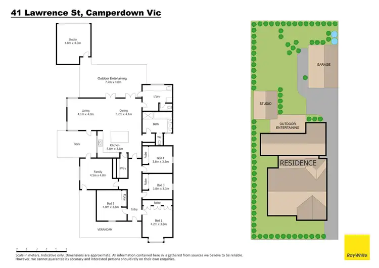 Floorplan of Homely house listing, 41 Lawrence Street, Camperdown VIC 3260