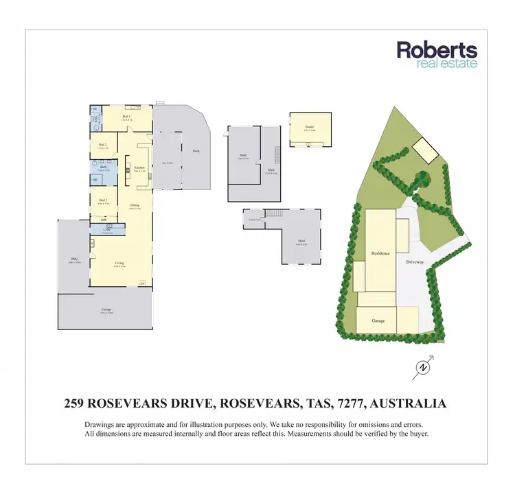 Floorplan of Homely house listing, 259 Rosevears Drive, Rosevears TAS 7277