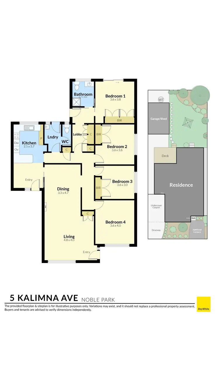 Floorplan of Homely house listing, 5 Kalimna Avenue, Noble Park VIC 3174