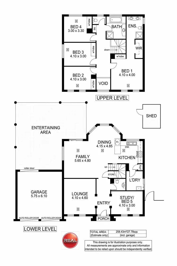 Floorplan of Homely house listing, 5 Newberry Avenue, Morphettville SA 5043