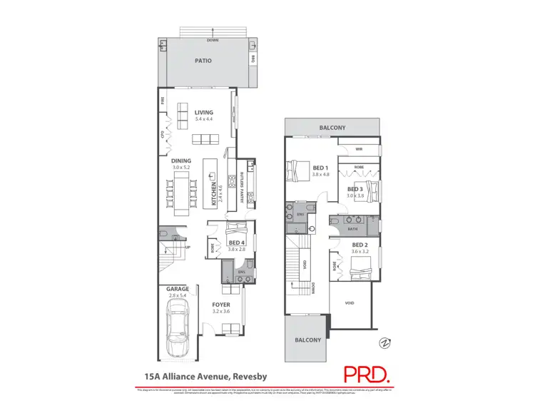 Floorplan of Homely house listing, 15a Alliance Avenue, Revesby NSW 2212
