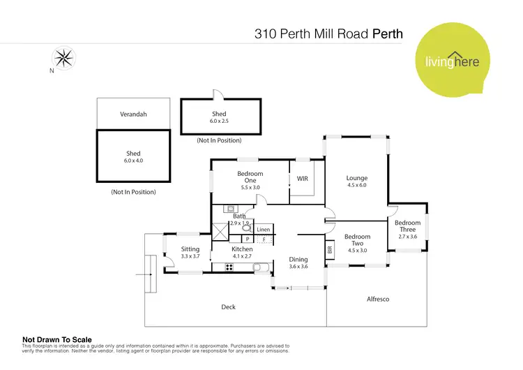 Floorplan of Homely house listing, 310 Perth Mill Road, Perth TAS 7300