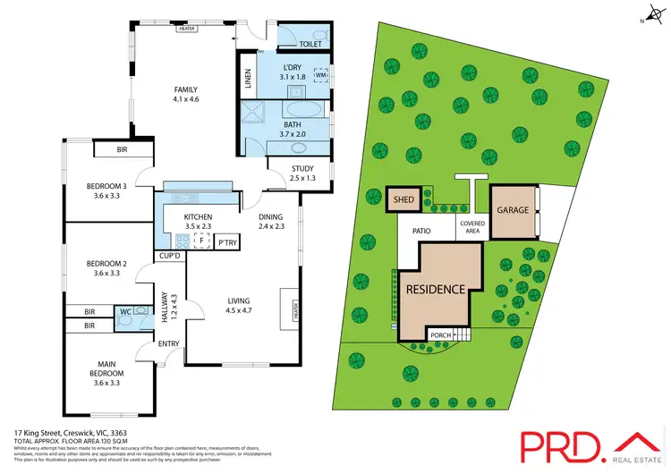 Floorplan of Homely house listing, 17 King street, Creswick VIC 3363