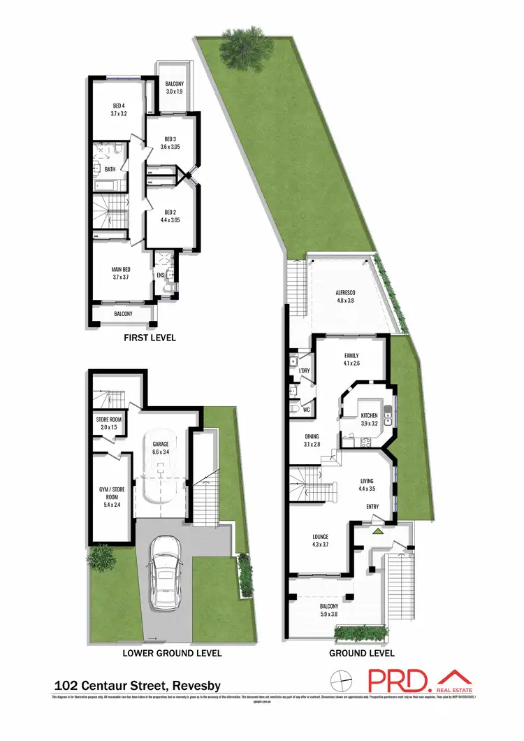 Floorplan of Homely house listing, 102 Centaur Street, Revesby NSW 2212