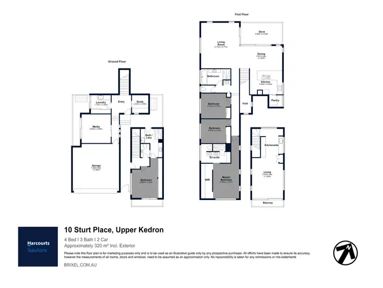 Floorplan of Homely house listing, 10 Sturt Place, Upper Kedron QLD 4055