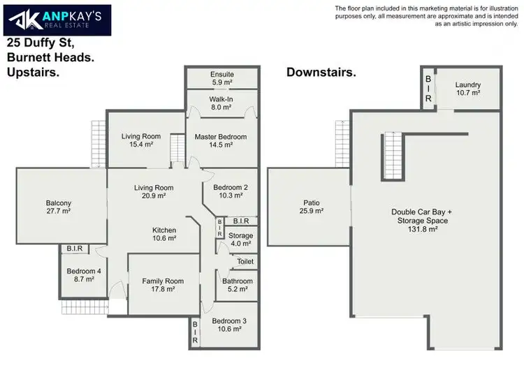 Floorplan of Homely house listing, 25 Duffy Street, Burnett Heads QLD 4670