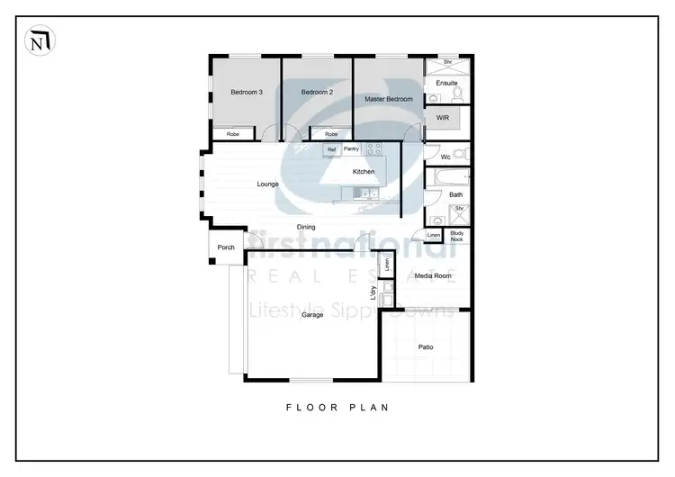 Floorplan of Homely house listing, 1/7 Ariel Place, Bli Bli QLD 4560