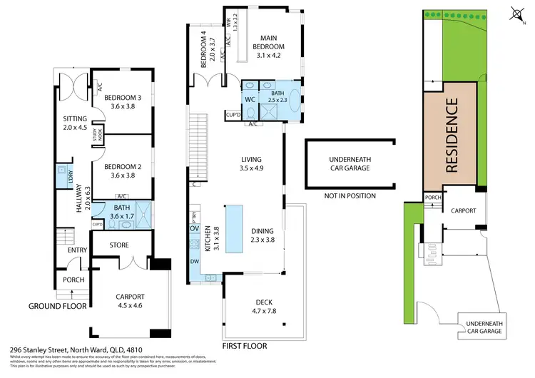 Floorplan of Homely house listing, 296 Stanley Street, North Ward QLD 4810