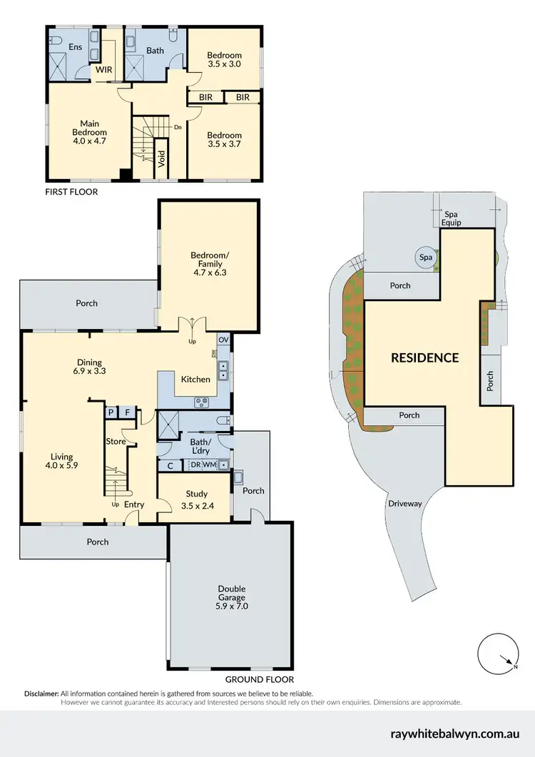 Floorplan of Homely house listing, 10 Blossom Court, Doncaster VIC 3108