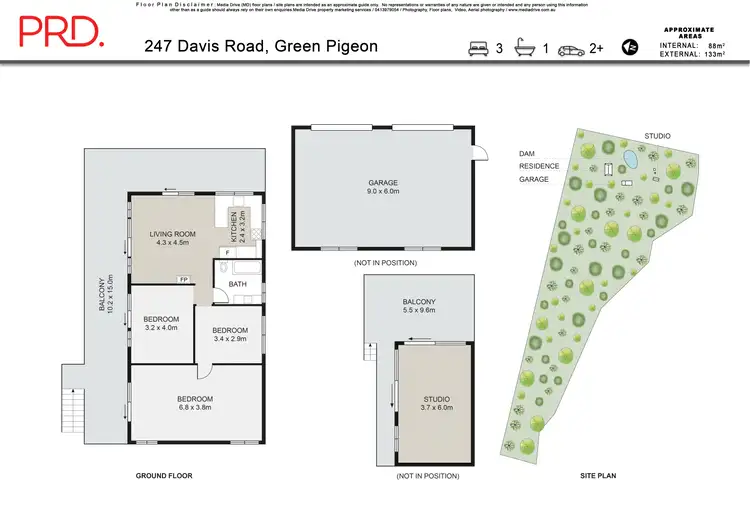 Floorplan of Homely house listing, 247 Davis Road, Kyogle NSW 2474