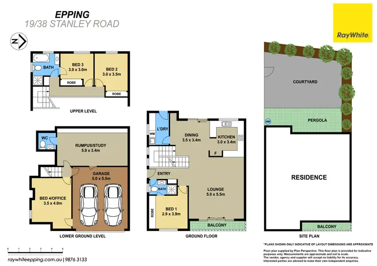 Floorplan of Homely townhouse listing, 19/38 Stanley Road, Epping NSW 2121