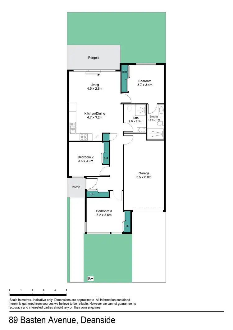 Floorplan of Homely house listing, 89 Basten Avenue, Deanside VIC 3336