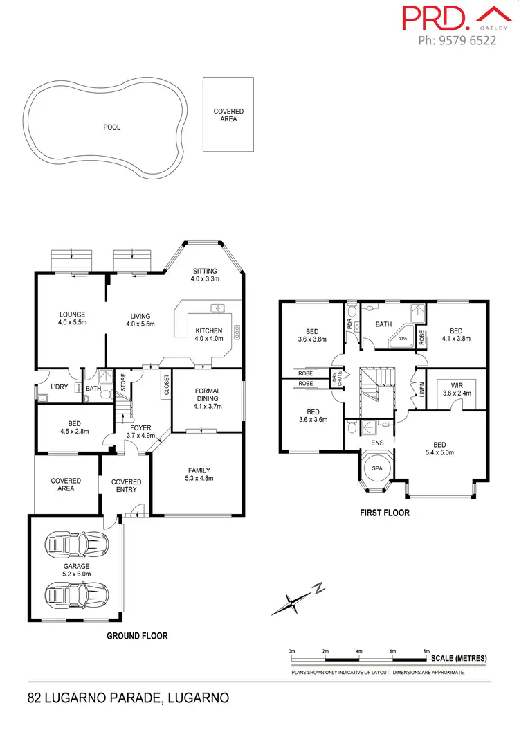 Floorplan of Homely house listing, 82 Lugarno Parade, Lugarno NSW 2210