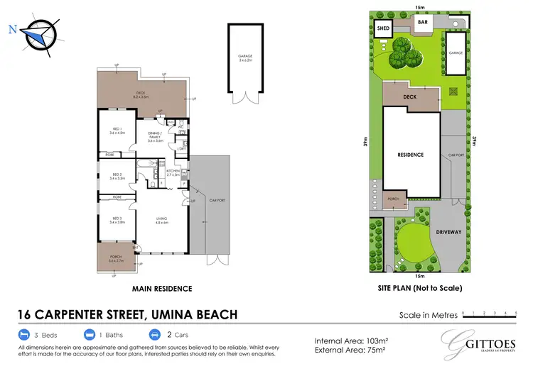 Floorplan of Homely house listing, 16 Carpenter Street, Umina Beach NSW 2257