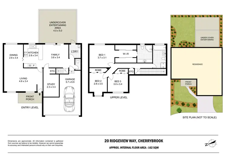 Floorplan of Homely house listing, 20 Ridgeview Way, Cherrybrook NSW 2126