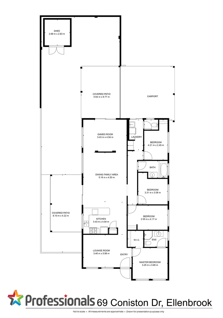 Floorplan of Homely house listing, 69 Coniston Drive, Ellenbrook WA 6069