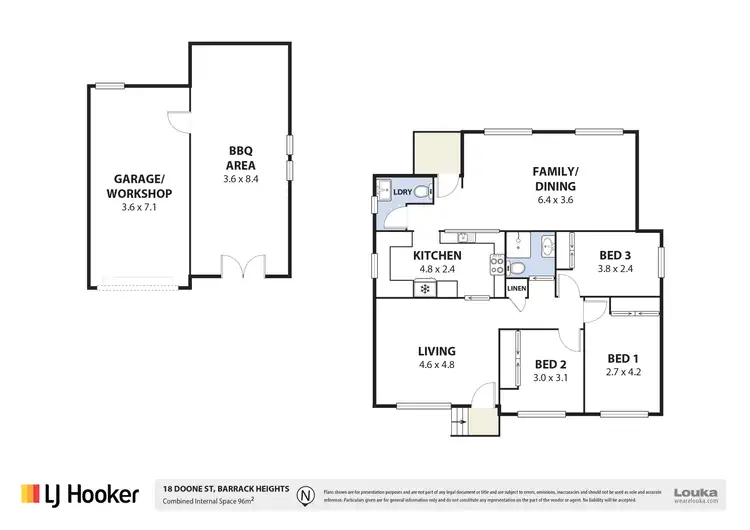 Floorplan of Homely house listing, 18 Doone Street, Barrack Heights NSW 2528