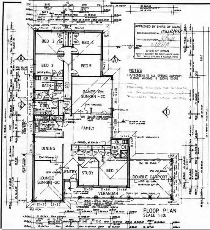 Floorplan of Homely house listing, 26 Bermuda Drive, Ballajura WA 6066