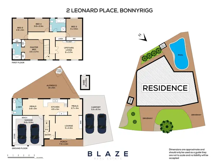 Floorplan of Homely house listing, 2 Leonard Place, Bonnyrigg NSW 2177