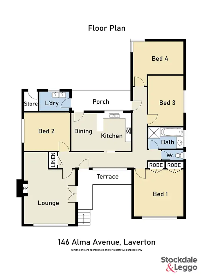 Floorplan of Homely house listing, 146 Alma Avenue, Laverton VIC 3028